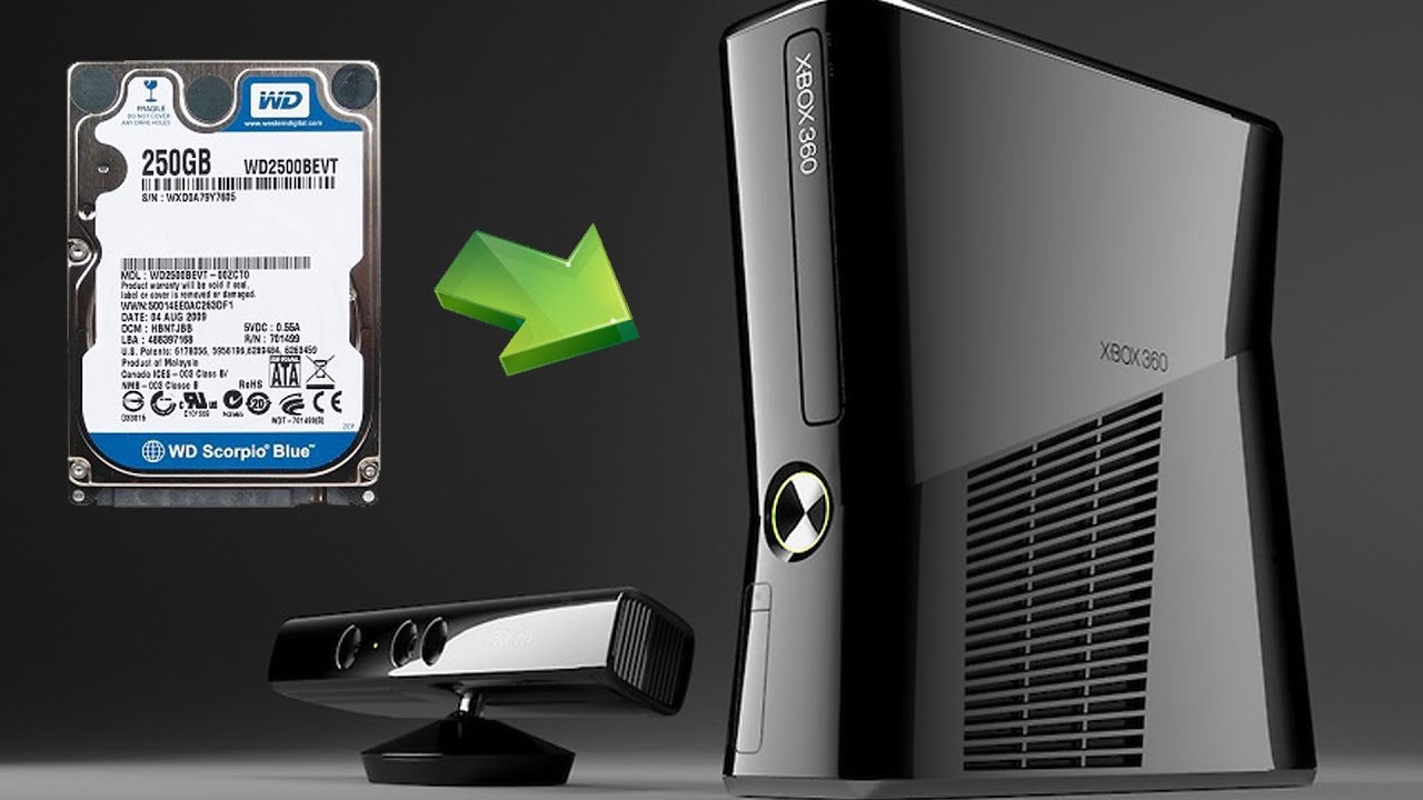 How to replace Xbox 360 hard drive with SSD